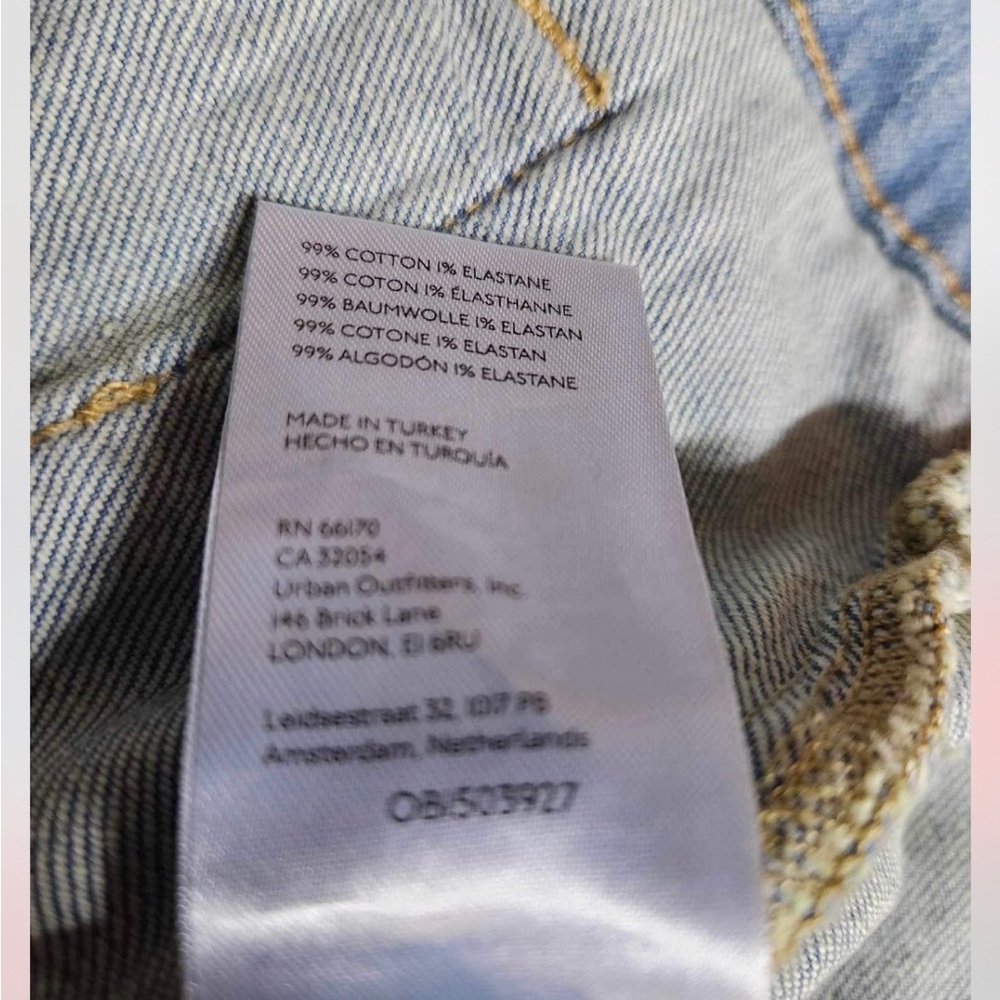 Anthropologie Pilcro Comeback Boyfriend Denim Jacket Size XS. B22 - Picture 9 of 9